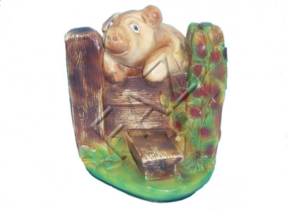 Design Pig Figure Garden Statue Sculpture Figures Sculptures Decoration c79